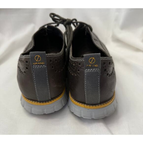 Cole Haan ZeroGrand Wingtip Oxford Mens Dress Shoes Leather Dark Brown 10.5 main image 4